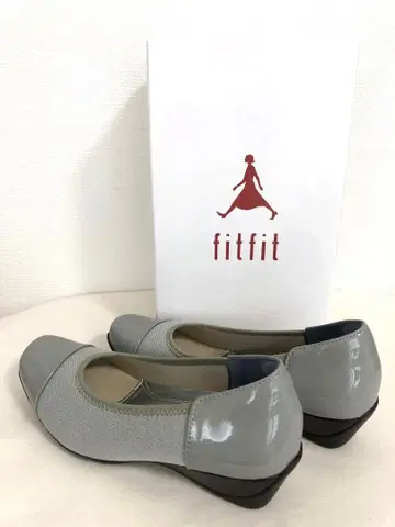 fitfit 발수 바이컬러 펌프스 23.5cm 미사용품