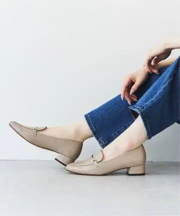 LE TALON 3.5cm 스퀘어 비트 로퍼 23.5cm