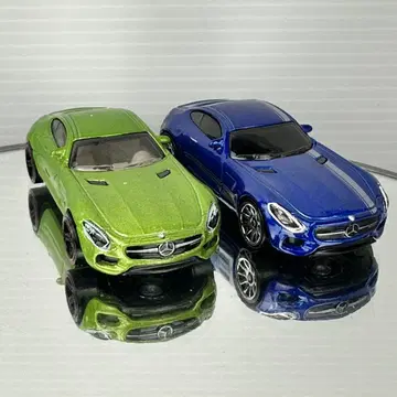 핫휠 미니카 '15 메르세데스 AMG GT 2대 세트