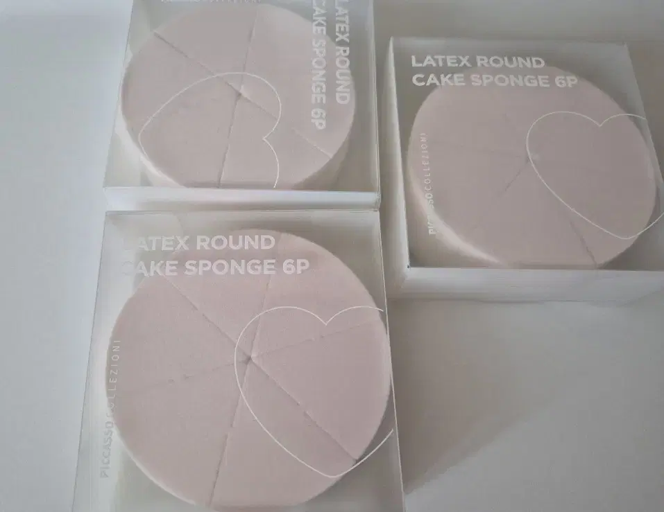 Bulk of 3/Sealed) Picasso Latex Sponge 6p, 3 items