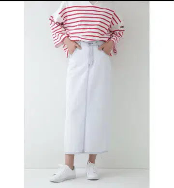 human woman 휴먼 우먼 데님 스커트 Lee 콜라보 S