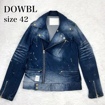DOWBL 다크 블루 라이더 자켓 42