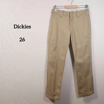 디키즈 팬츠 치노 팬츠 캐주얼 베이지 면 여성용