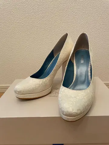BENIR 베닐 웨딩 슈즈 23cm / 힐 12cm