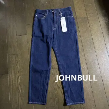 JOHNBULL 다크 블루 스트레이트 데님 새상품