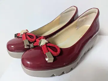 힐즈 애비뉴 빨간색 에나멜 23cm
