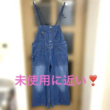 RARU 데님 살로펫 오버롤 와이드 팬츠 L 사이즈