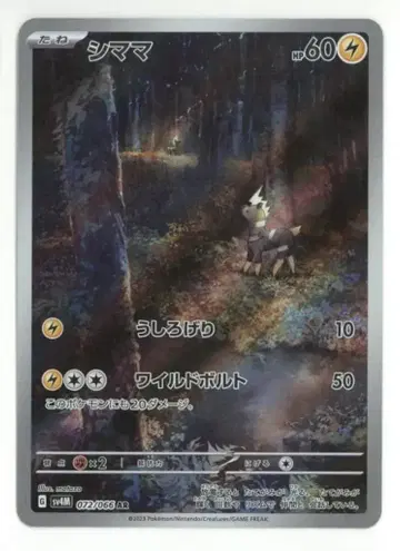 Pokemon SV4M 072/066 시마마 AR