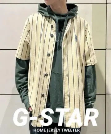 G-STAR HOME JERSEY TWEETER 게임 셔츠 베이스볼