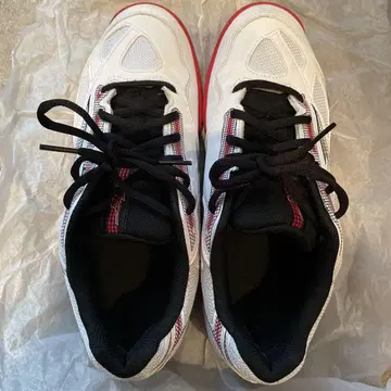 Mizuno 테니스화 레드 블레이크 샷 25.5cm