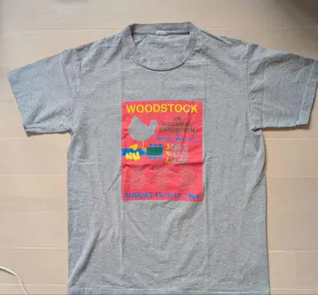 Wood stock 우드스탁 그레이 티셔츠