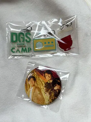 DOGS CAMP 참 세트 + 캔뱃지