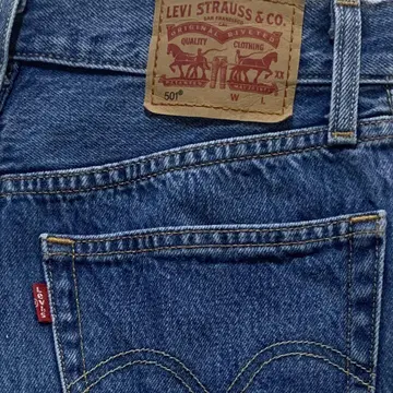 Levi's 501 여성용 W25 L28 리바이스 데님 청바지