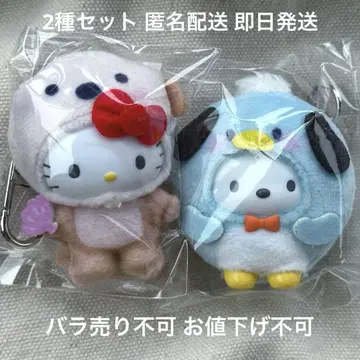 산리오 치비토모 미즈노 이키모노 키티 포차코