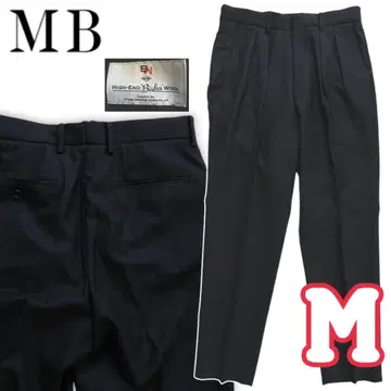 엠비 MB 하이엔드 오슈 울 테이퍼드 슬랙스 팬츠