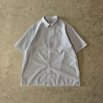 L.L.Bean 시어서커 셔츠 90s 엘엘빈 L 사이즈
