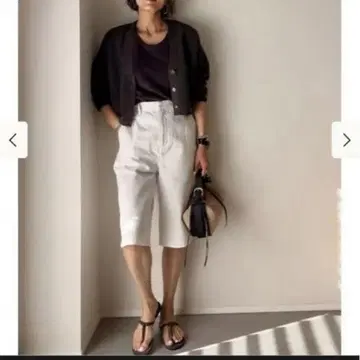 편집자 츠보타 아사미 씨 숏 팬츠 S 화이트