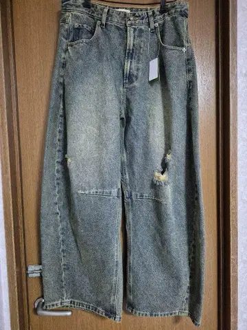 FREAK'S STORE 와이드 레그 데님 미사용
