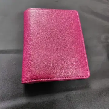 Ibiza 이비자 로즈 가죽 접이식 지갑