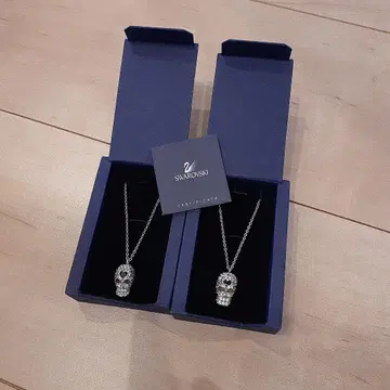스와로브스키 목걸이 해골