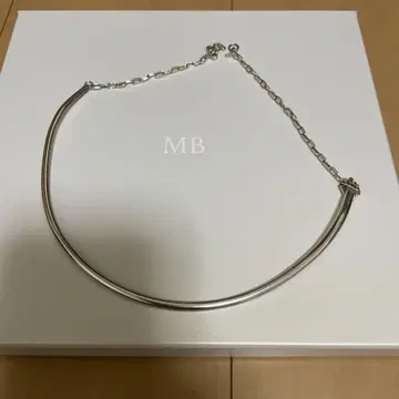 MB 하이엔드 실버 초커