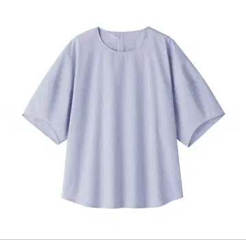 MUJI 냉감 반팔 블라우스 L