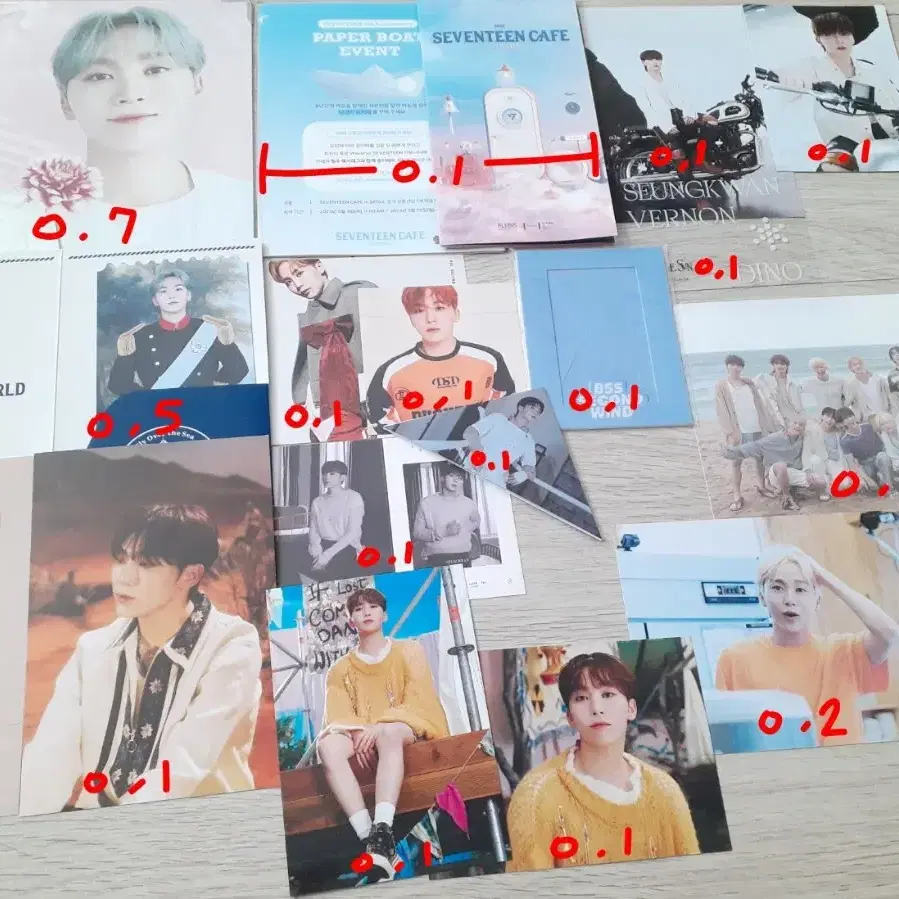 세븐틴 승관 포카 대량 양도