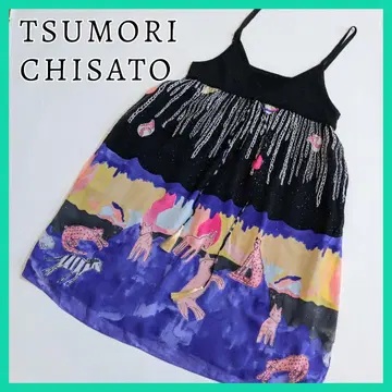 새상품급 TSUMORI CHISATO 츠모리치사토 원피스 이소재 절개 2