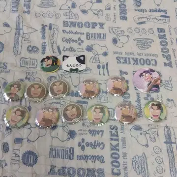 닌자 타마 란타로 시오에 분지로 캔뱃지