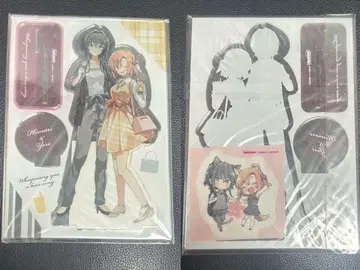 키노 히마리 & 아사나기 이 아크릴 피규어 & 스티커