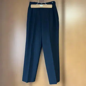 Aquascutum 100% 울 슬랙스 블랙
