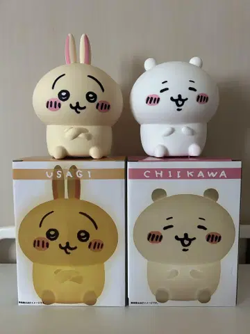 치이카와 토끼 룸 라이트 2개 세트