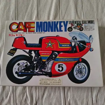 레어 모형 HONDA CAFE MONKEY 1/8 스케일 모델 미사용품