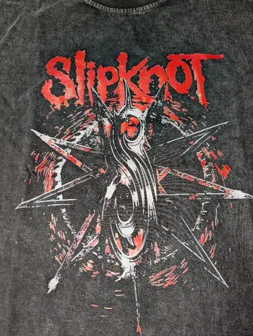상품 설명 필독 slipknot 티셔츠 미사용 새상품