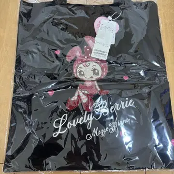Mezzo Piano POPUP 사가라 자수 토트백 블랙