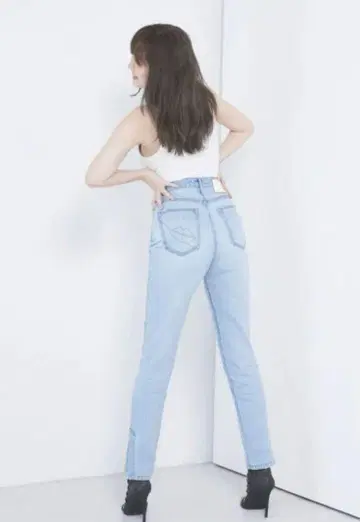 Her lip to Tokyo High Rise Jeans 데님