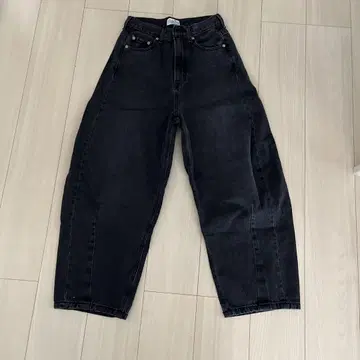 Rodeo Crowns 블랙 데님 와이드 레그