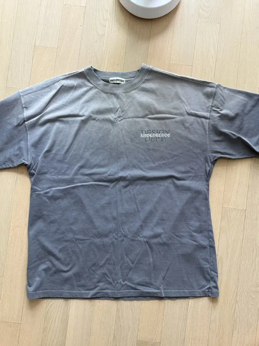 Anolorcode Gradient Printing Short Sleeve / Blue / L size