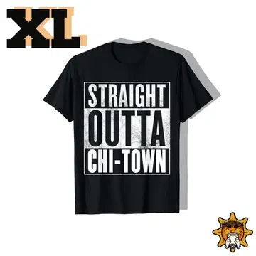 CHI-TOWN 티셔츠 Glogang Chiefkeef Chicago