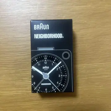 네이버후드 시계 브라운 NH X BRAUN . BC02X
