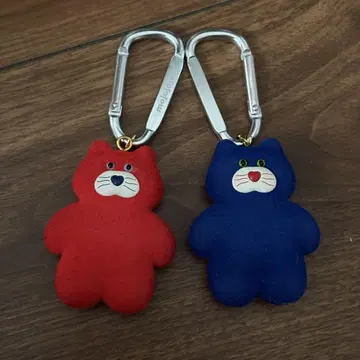 mojojo 키링 빨강 파랑