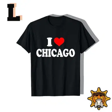 I LOVE CHICAGO 티셔츠 Glo gang Chief keef