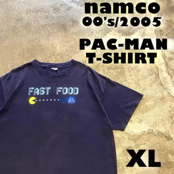 00's/2005 남코 팩맨 게임 티셔츠