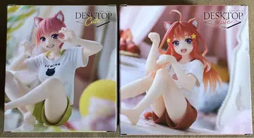 5등분의 신부 Desktop Cute 피규어 나카노 이치카 나카노 사츠키