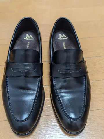 madras 블랙 로퍼 M622MT 25.5
