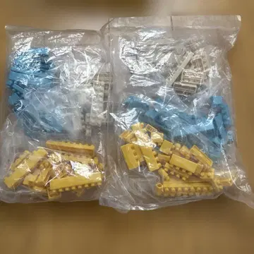 미사용 새상품 미개봉 다이아 블록 오코메이로 쌀로 만든 블록 2봉지