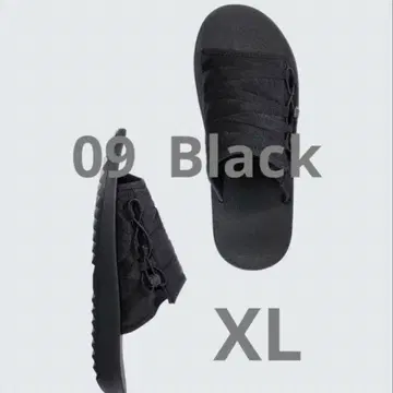 유니클로 C 슬라이드 샌들 XL 블랙 BLACK 27.0