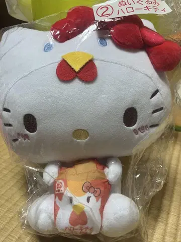 헬로키티 가라아게쿤 봉제 인형