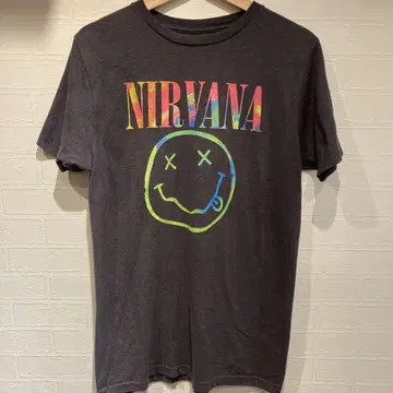 NIRVANA 닐바나 밴딩 뮤지션 티셔츠 사이즈 L