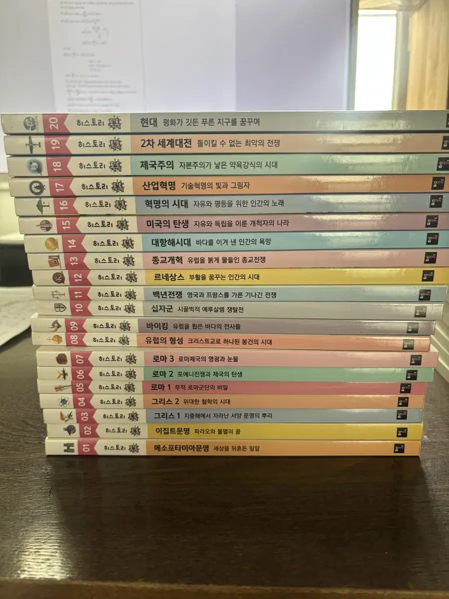 Fissler History Talk Talk World History/Korean History Complete Set of 40 Books